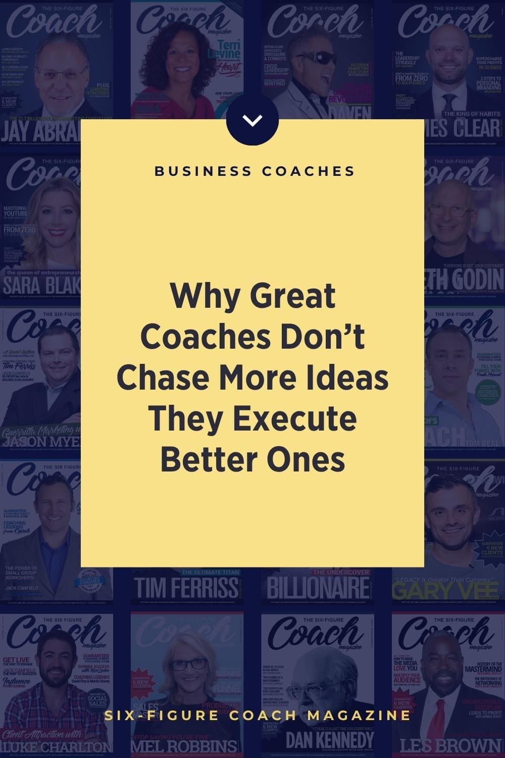 Why Great Coaches Don’t Chase More Ideas — They Execute Better Ones