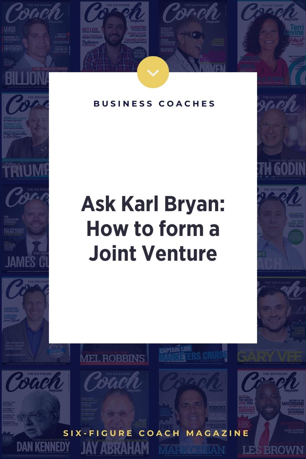 Ask Karl Bryan | How to form a Joint Venture