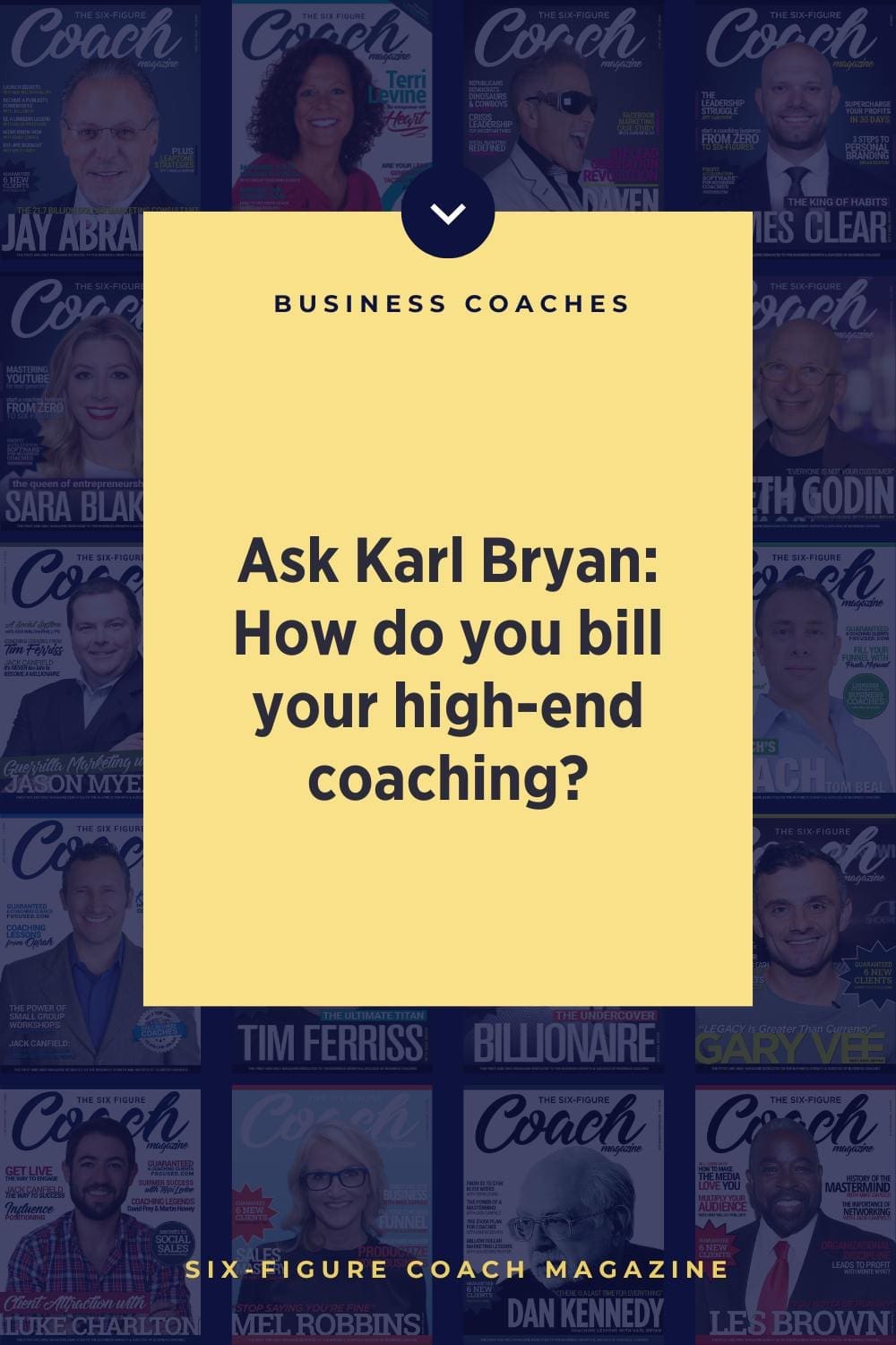 Ask Karl Bryan: How do you bill your high-end coaching?