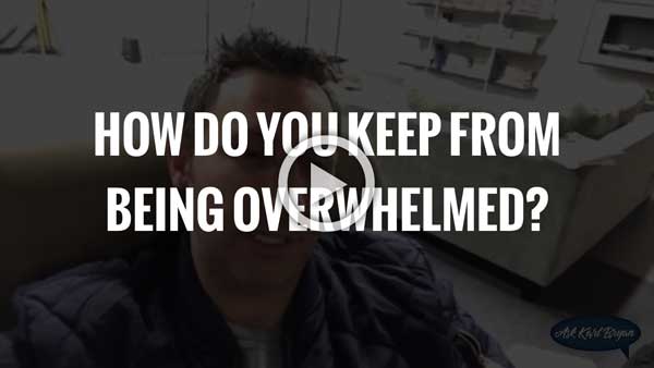 VIDEO: Ask Karl Bryan: Zuckerberg, Gary Vee and others’ secret to avoid overwhelm…